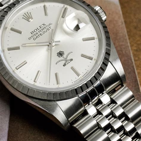 rolex 16220 saudi crest dial|rolex 16220 review.